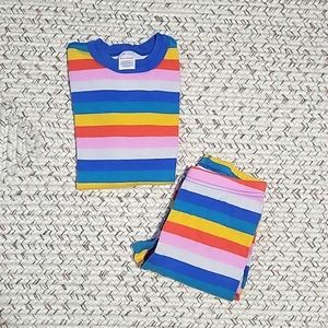 Hanna Andersson Multi-Color striped pajamas